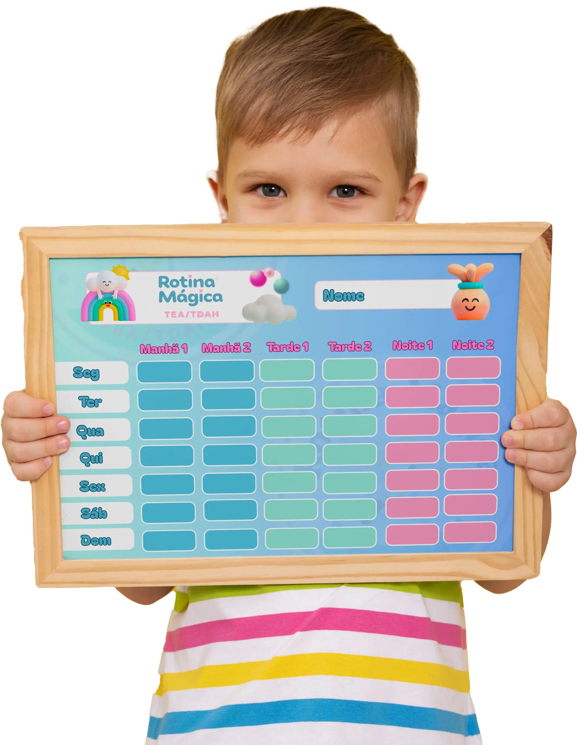quadro de rotina infantil