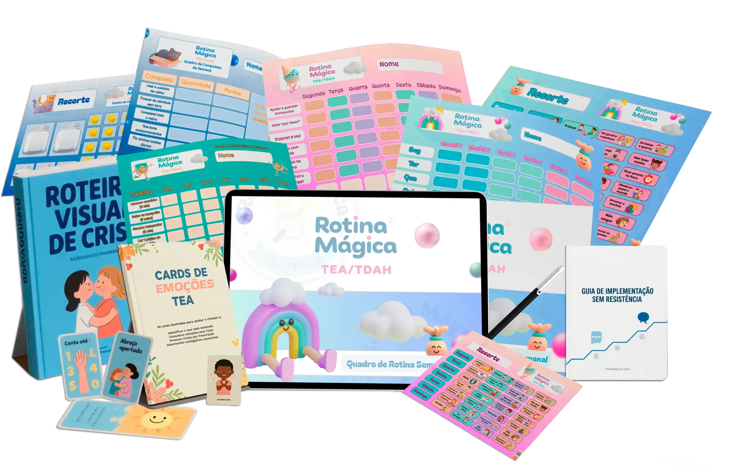 rotina infantil visual